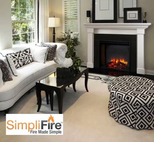 Simplifire Built-In Electric Fireplace