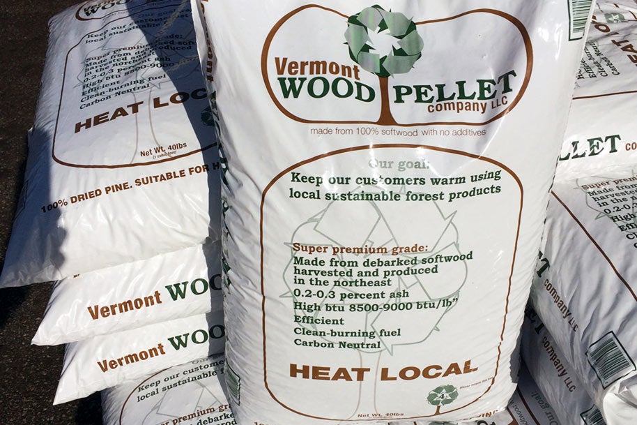 Vermont Wood Pellet Bag